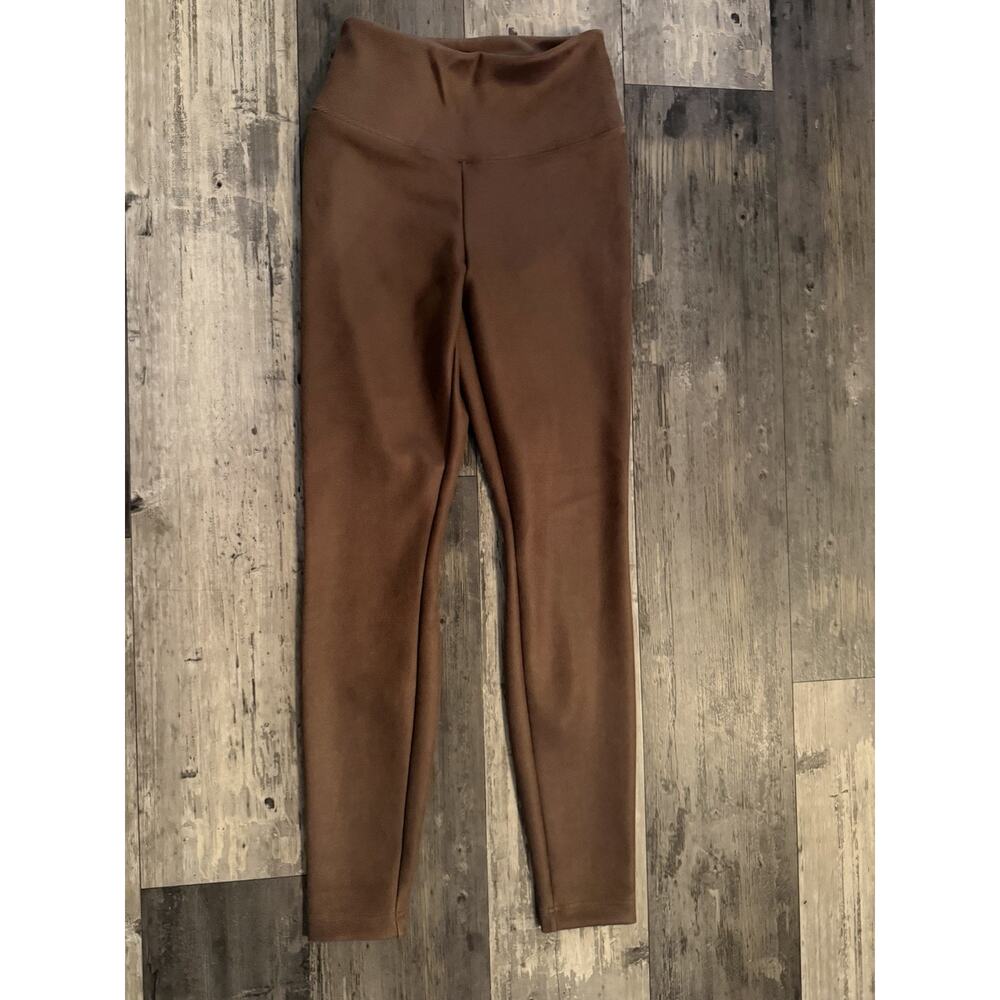 WHBM Runway Leggings Womens Size 2 Brown Pull On Stretch Skinny Pants